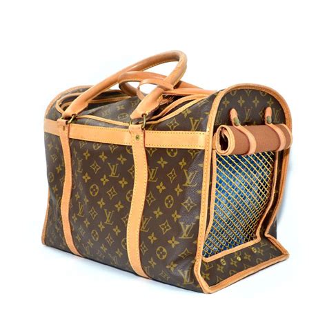 replica louis vuitton pet carriers|authentic louis vuitton pet carrier.